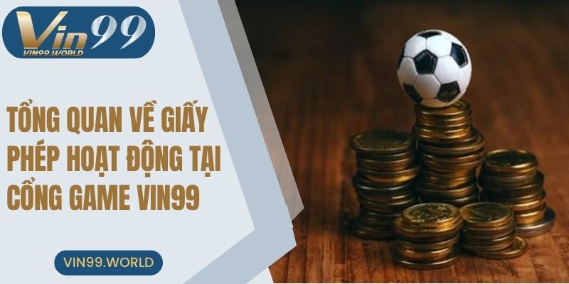 Tổng quan thông tin về giấy phép hoạt động tại cổng game VIN99
