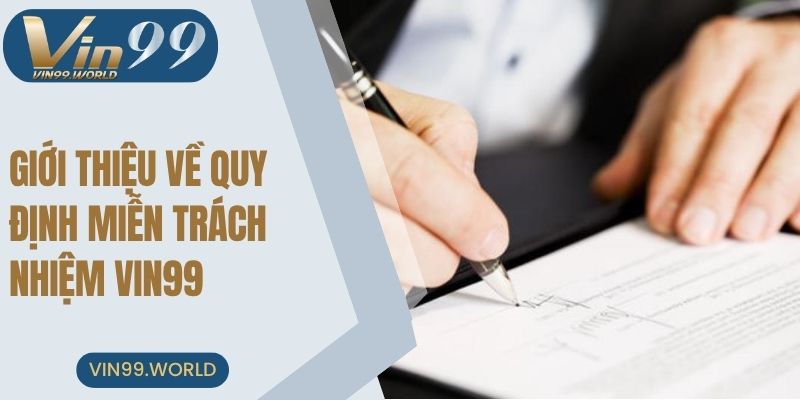Giới thiệu thông tin về quy định miễn trách nhiệm VIN99